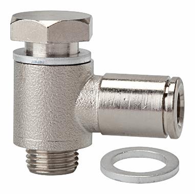 Metal Push-in fitting 863. Banjovinkel
