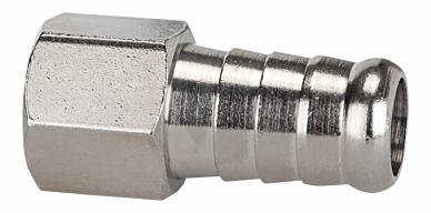 Pneumatik slangestuds lige 237.N